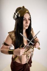 Moira Ancksunamun Cosplay Pose Daggers 